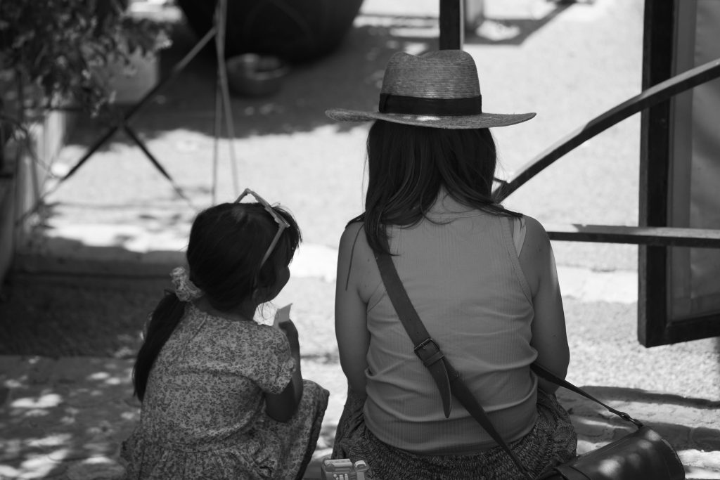 Indian single parent having a heartfelt conversation with child about second marriage and co-parenting
