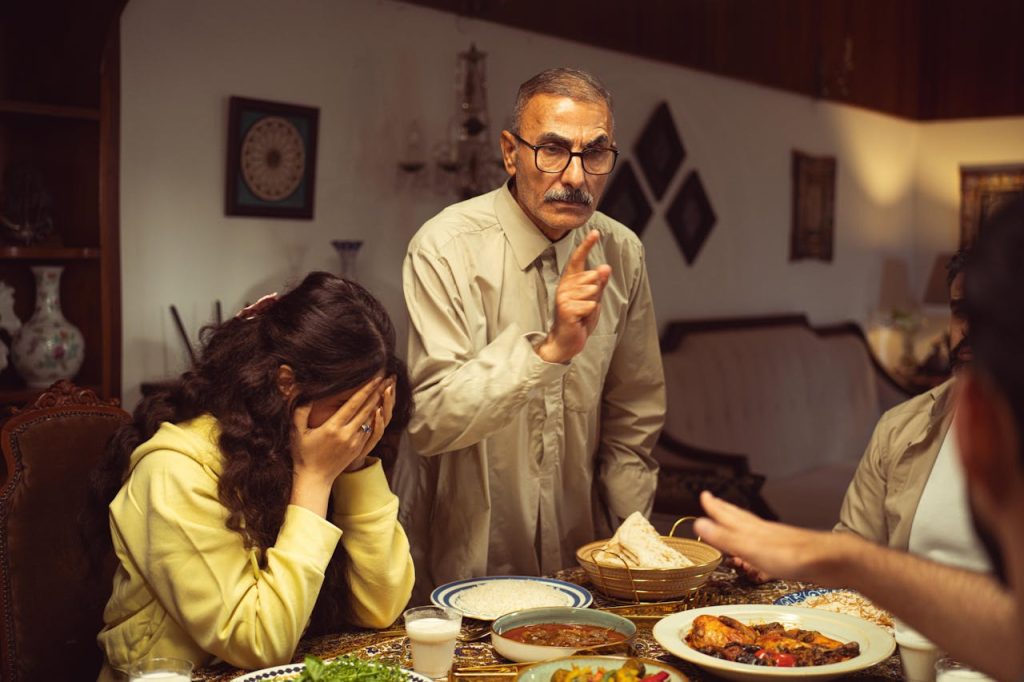 Family pressure for second marriage how to handle expectations emotional family conversation at dining table