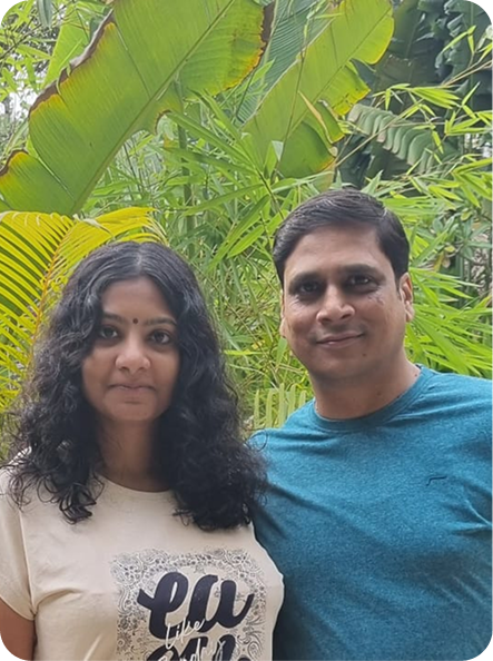 Jyotirmay & Jasma, married through SecondSutra