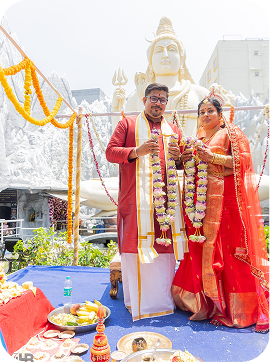 Sujo & Ety, married through SecondSutra