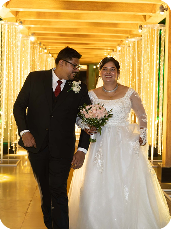 Sujo & Ety, married through SecondSutra