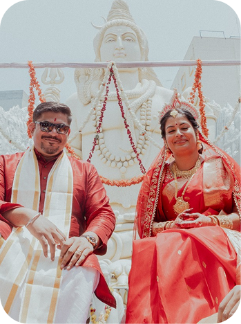 Sujo & Ety, married through SecondSutra